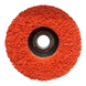 Зачистной диск коралловый Flexovit MEGA-LINE Flexclean R9101 125&times;12&times;22 мм керамический 624156363525 фото 2