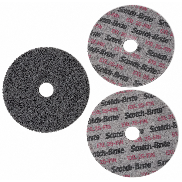Круг абразивний 3M Scotch-Brite EXL 2S-FIN 125&times;6&times;22 мм 6445631245 фото
